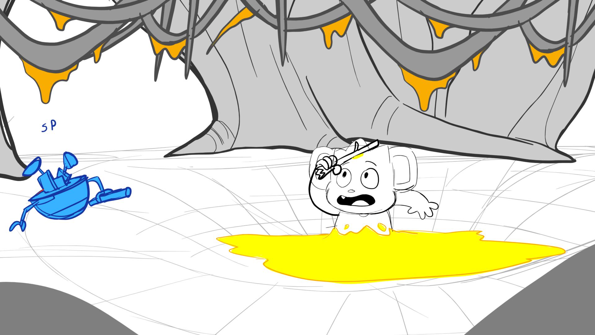 Fun with Nubs — Ep. 112, lámina 056, storyboard by Melissa Ballesteros